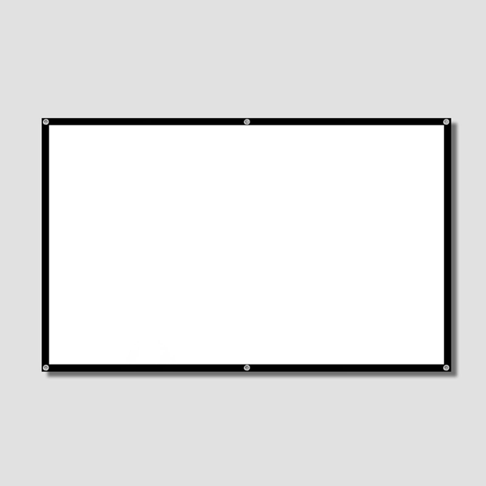 Foto 1 | Pantalla De Proyección Zerone Hd De 84 Pulgadas, 16:9, Película 3d Portátil - Venta Internacional.