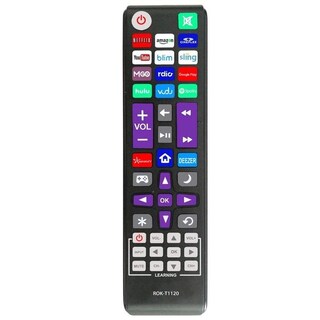 Foto 1 | Control Remoto Universal Compatible con Pantallas Roku TV color Negro