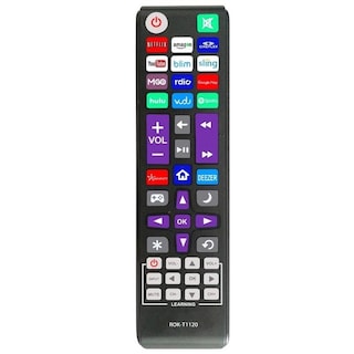 Foto 3 | Control Remoto Universal Compatible con Pantallas Roku TV color Negro