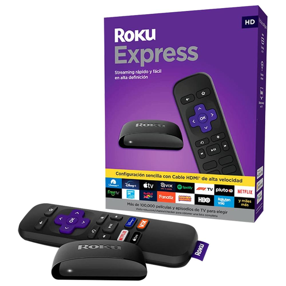 Foto 2 pulgar | Reproductor de Streaming  TV Box Roku Express HD HDMI Wi-fi 3960rw