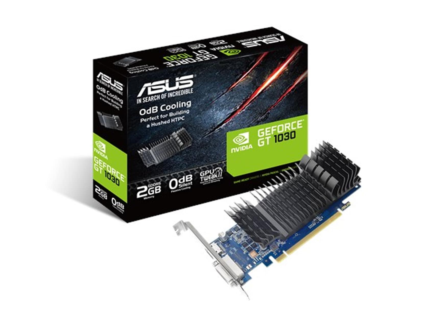 Tvideo Asus Gt1030 2gb Gt1030-2g-csm $5,337