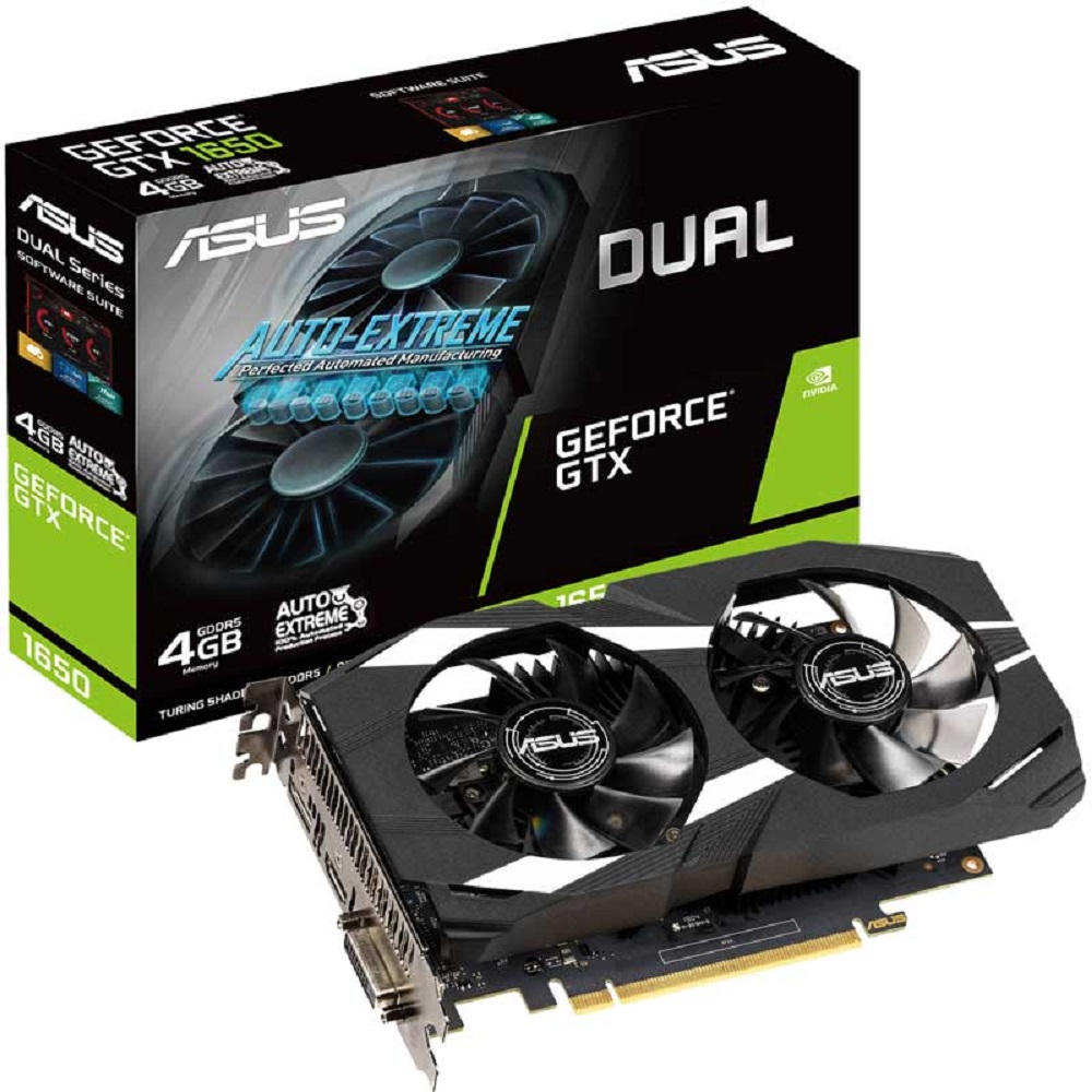 Foto 3 pulgar | Tarjeta de Video Asus Dual-gtx1650-4g Dvi/ Hdmi/ Dp/ 4g/ d5