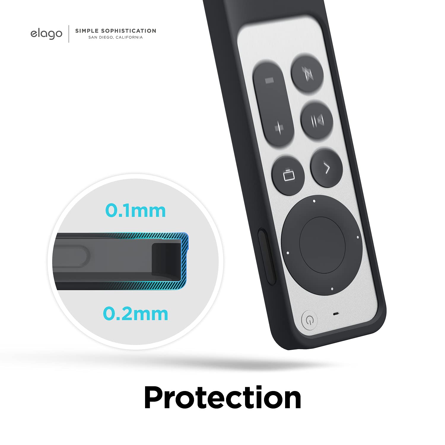 Foto 7 pulgar | Venta Internacional - Funda Elago R2 Slim Compatible con Apple TV 4K HD Siri 2022