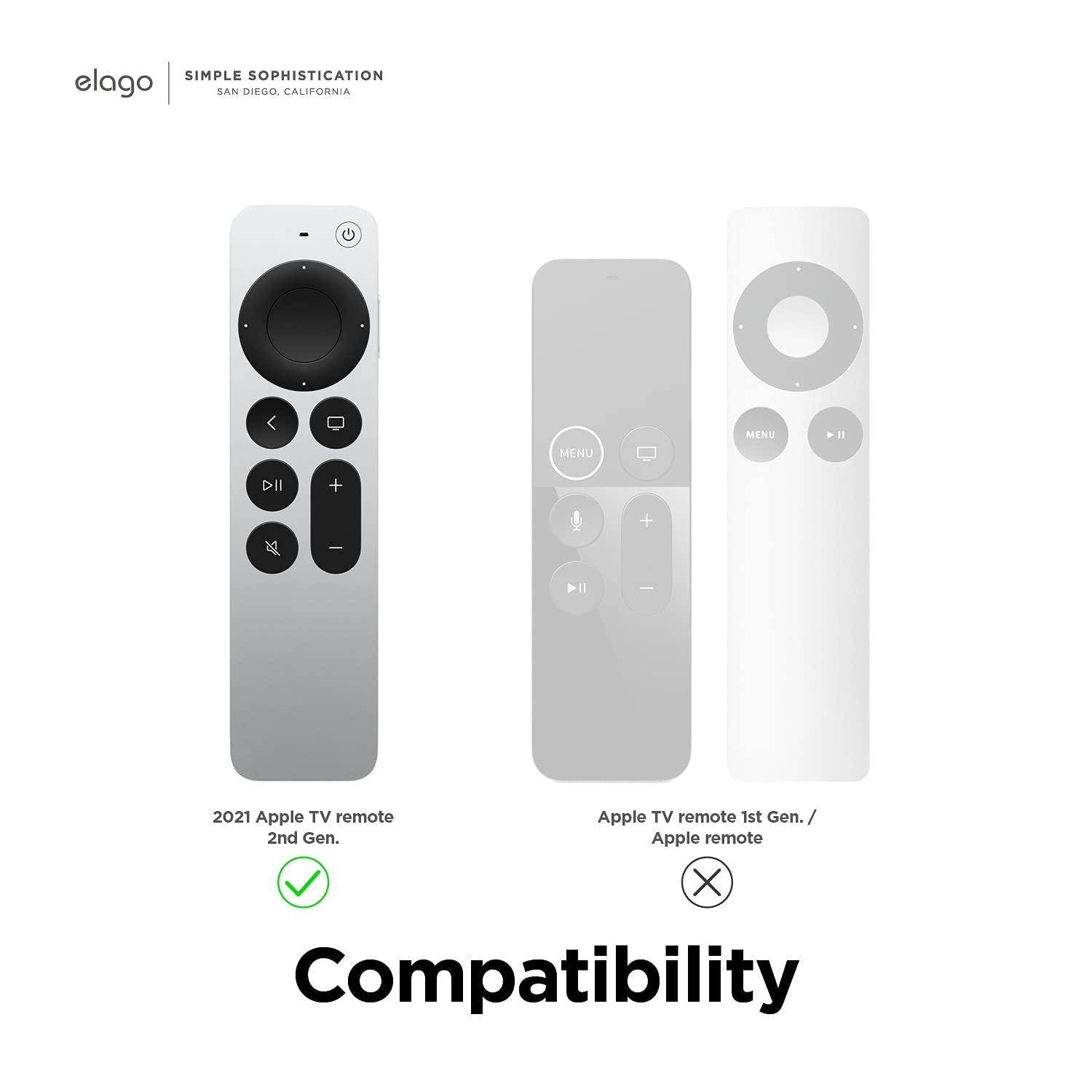 Foto 9 pulgar | Venta Internacional - Funda Elago R2 Slim Compatible con Apple TV 4K HD Siri 2022