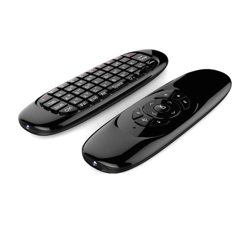 Control Remoto Gadgets and Fun 3 en 1 Negro con Teclado y Mouse Air