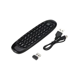 Foto 2 | Control Remoto Gadgets and Fun 3 en 1 Negro con Teclado y Mouse Air