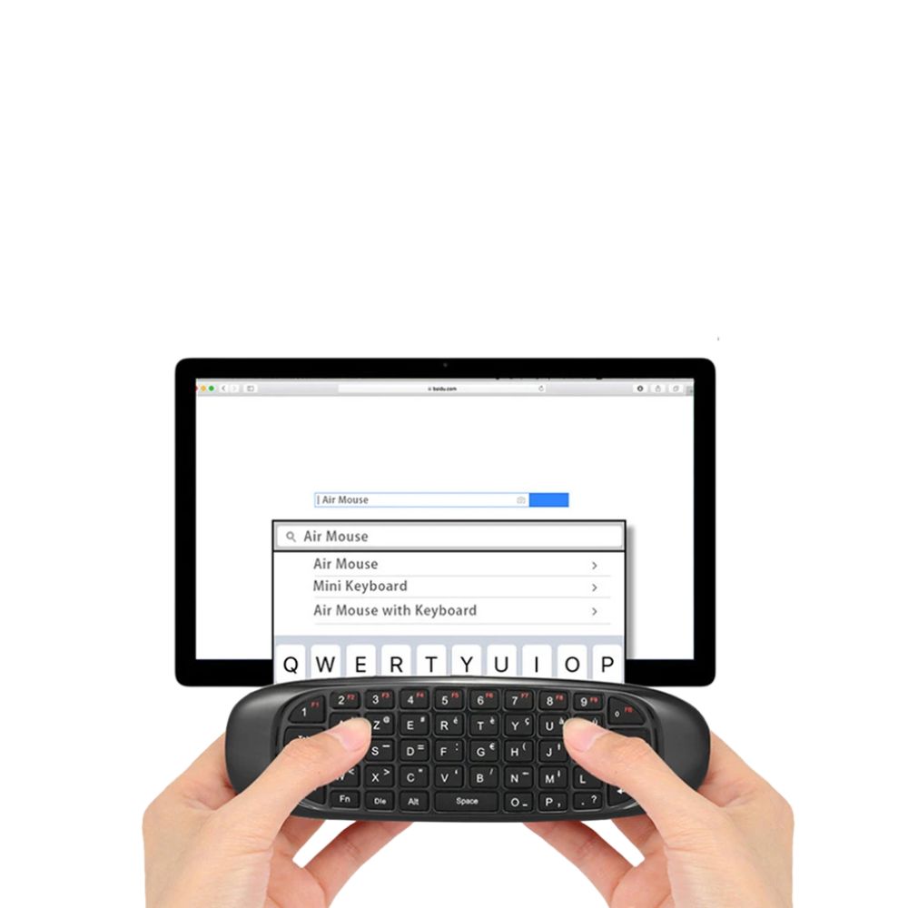 Foto 3 | Control Remoto Gadgets and Fun 3 en 1 Negro con Teclado y Mouse Air