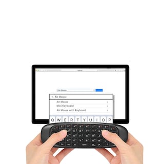 Foto 3 | Control Remoto Gadgets and Fun 3 en 1 Negro con Teclado y Mouse Air