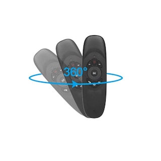 Foto 4 | Control Remoto Gadgets and Fun 3 en 1 Negro con Teclado y Mouse Air