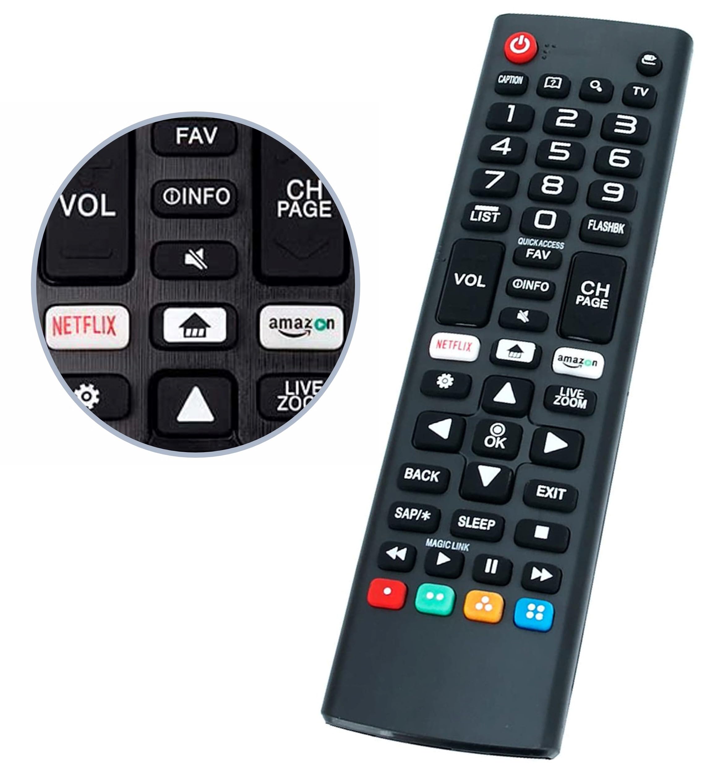 Foto 7 pulgar | Reemplazo de Control Remoto Universal v para Televisores Inteligentes Lg - Venta Internacional
