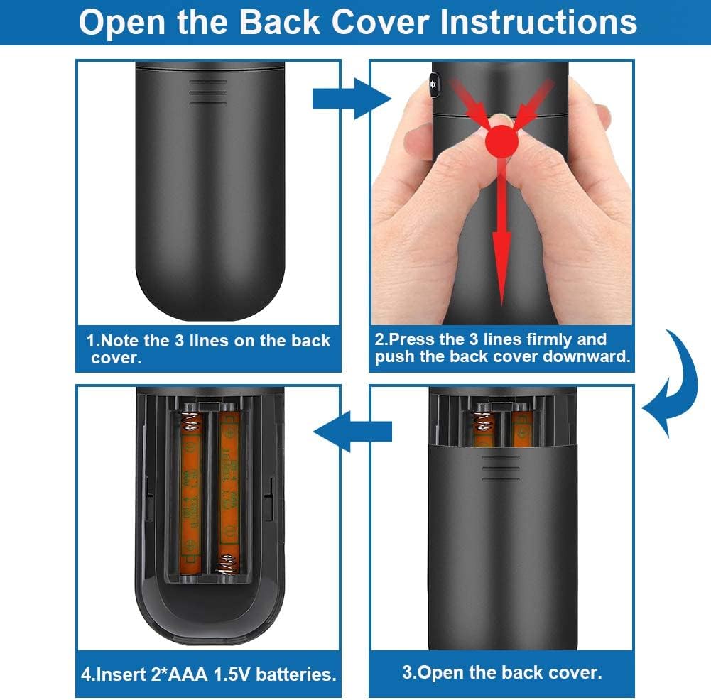 Foto 5 pulgar | Control Remoto Universal de Repuesto para Roku Tv 2 Piezas - Venta Internacional