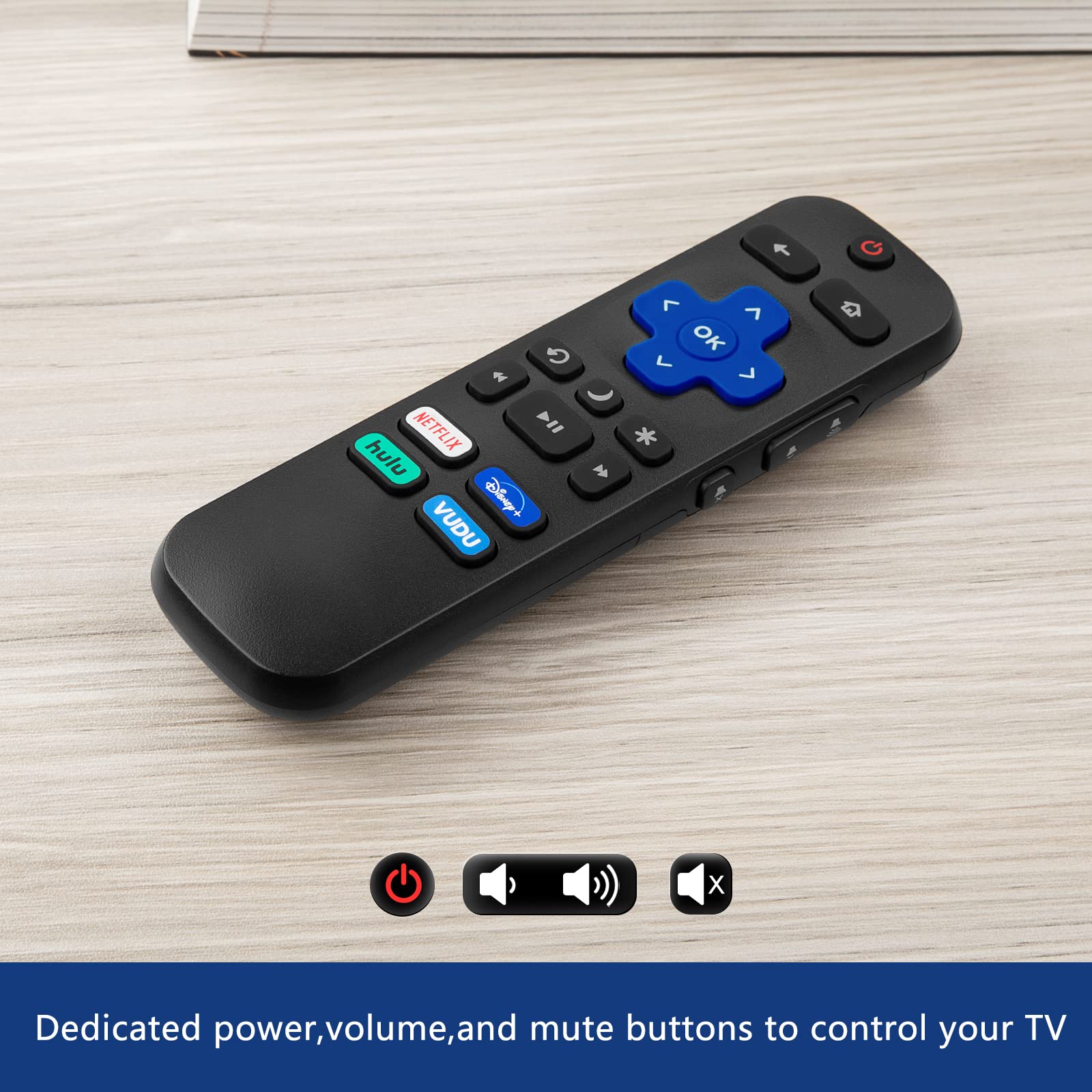 Foto 3 | Control Remoto de Repuesto para Hisense Tcl Sharp Onn Roku Tv - Venta Internacional