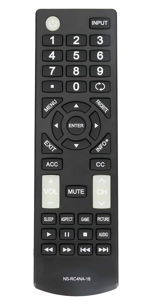 Mando A Distancia Elekpia Ns-rc4na-18 Para Televisores Insignia - Venta Internacional $323