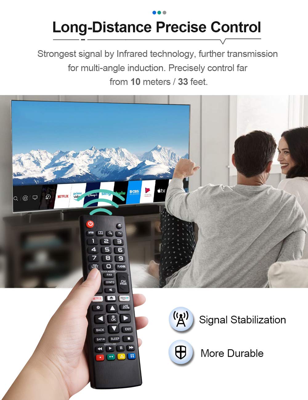 Foto 4 | Mando a Distancia Ewo's para LG Smart TV LCD Led Oled Uhd Hdtv - Venta Internacional