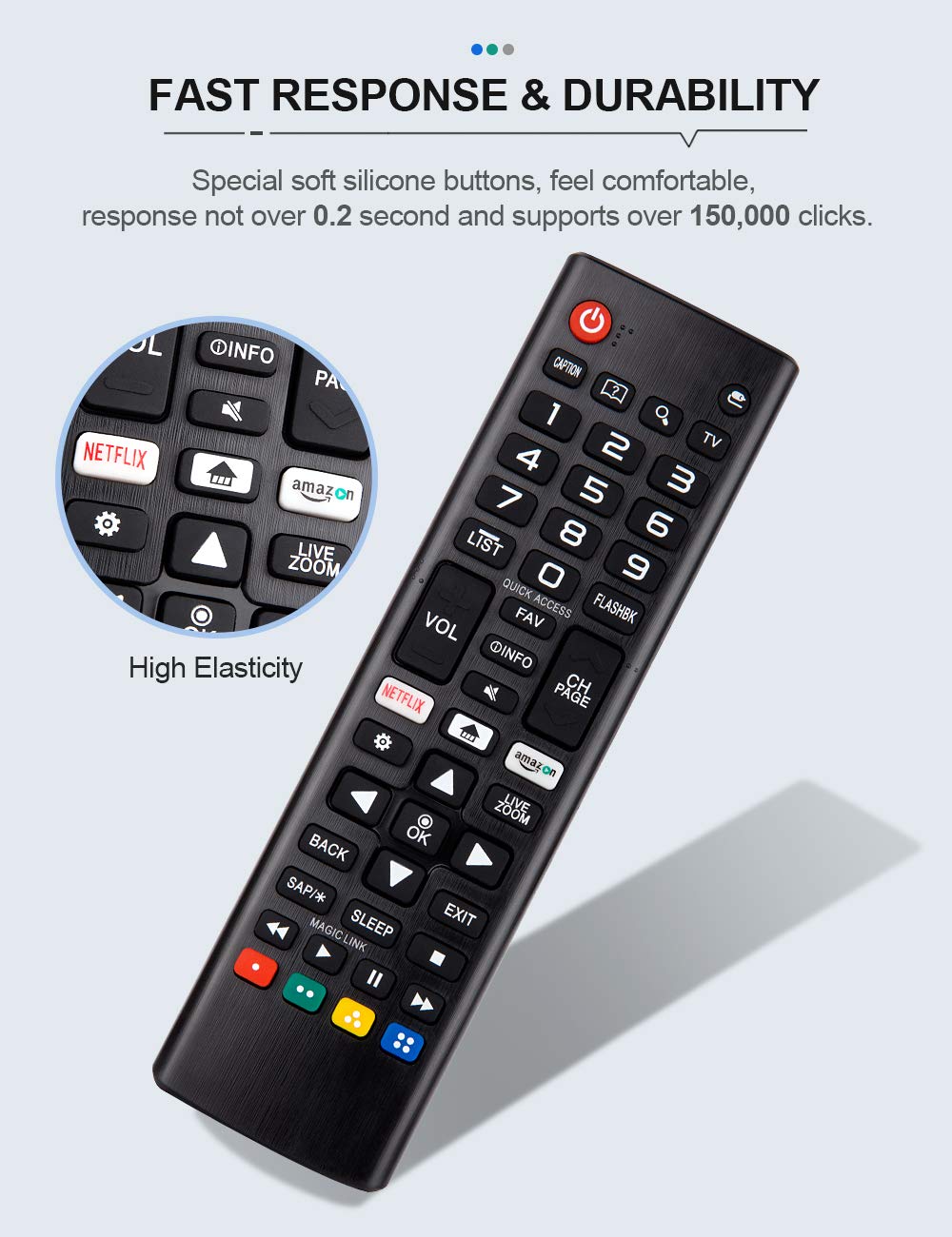 Foto 5 | Mando a Distancia Ewo's para LG Smart TV LCD Led Oled Uhd Hdtv - Venta Internacional