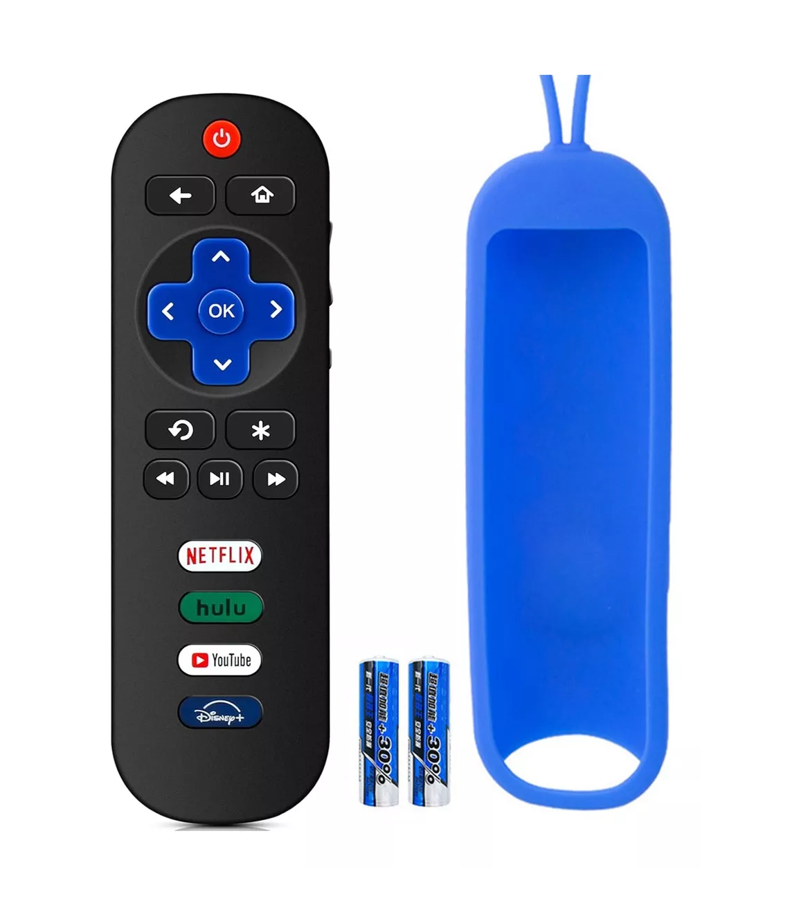 Foto 2 pulgar | Control Roku Compatible con Hisense Todos Smart Tv 4k Azul