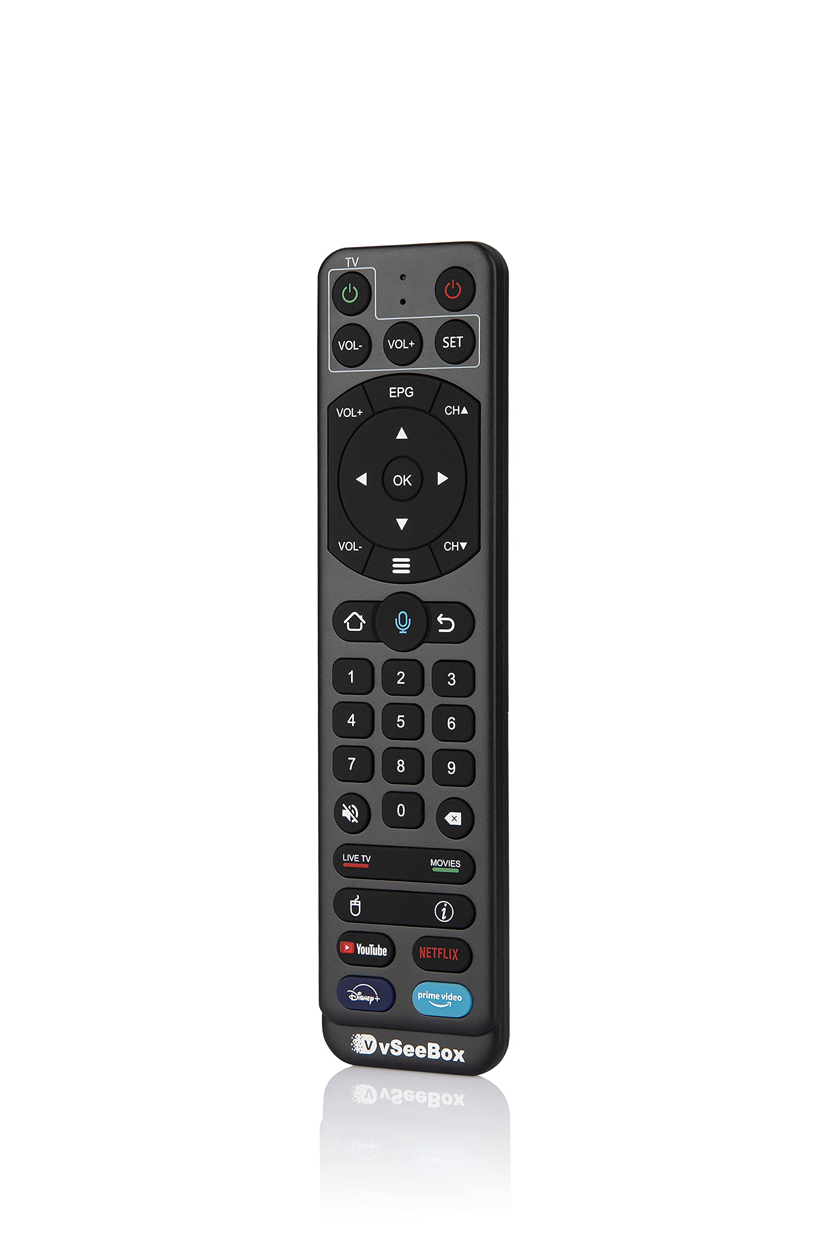 Foto 3 pulgar | Control Remoto por Voz Bluetooth VSeeBox V2 Pro Original - Venta Internacional