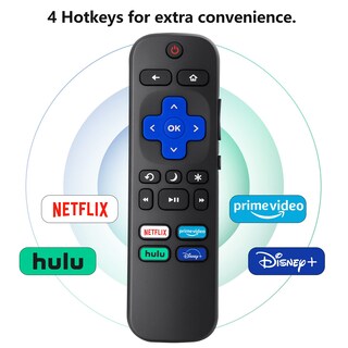 Foto 3 | Mando a Distancia de Repuesto Loutoc para Todos los Televisores Roku - Venta Internacional