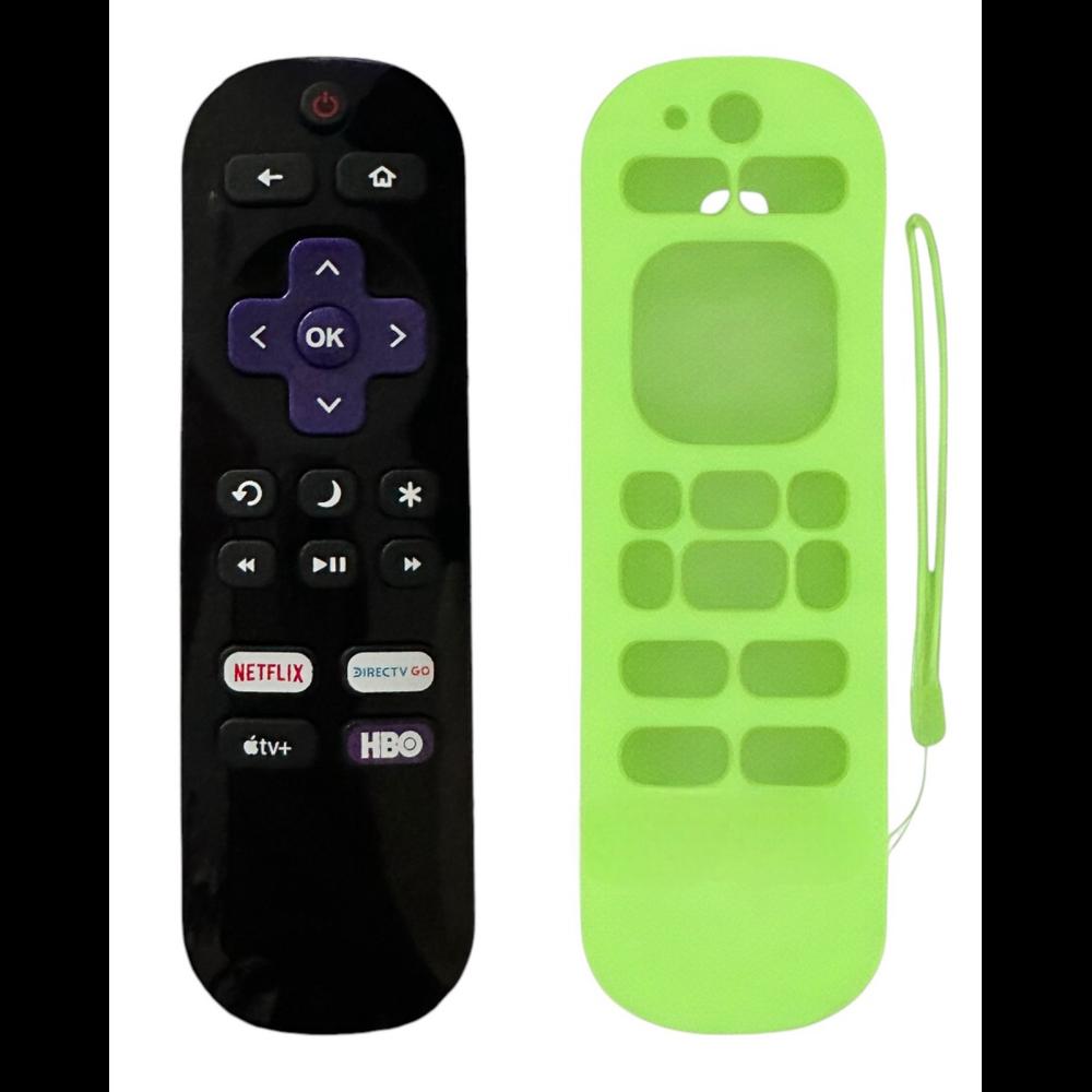 Control Compatible Con Roku Tv Sanyo Philips Jvc Mas Funda