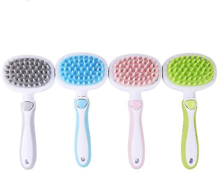 Foto 5 pulgar | Peine De Depilación Para Mascotas, Masajeador, Silicona, Verde - Venta Internacional.