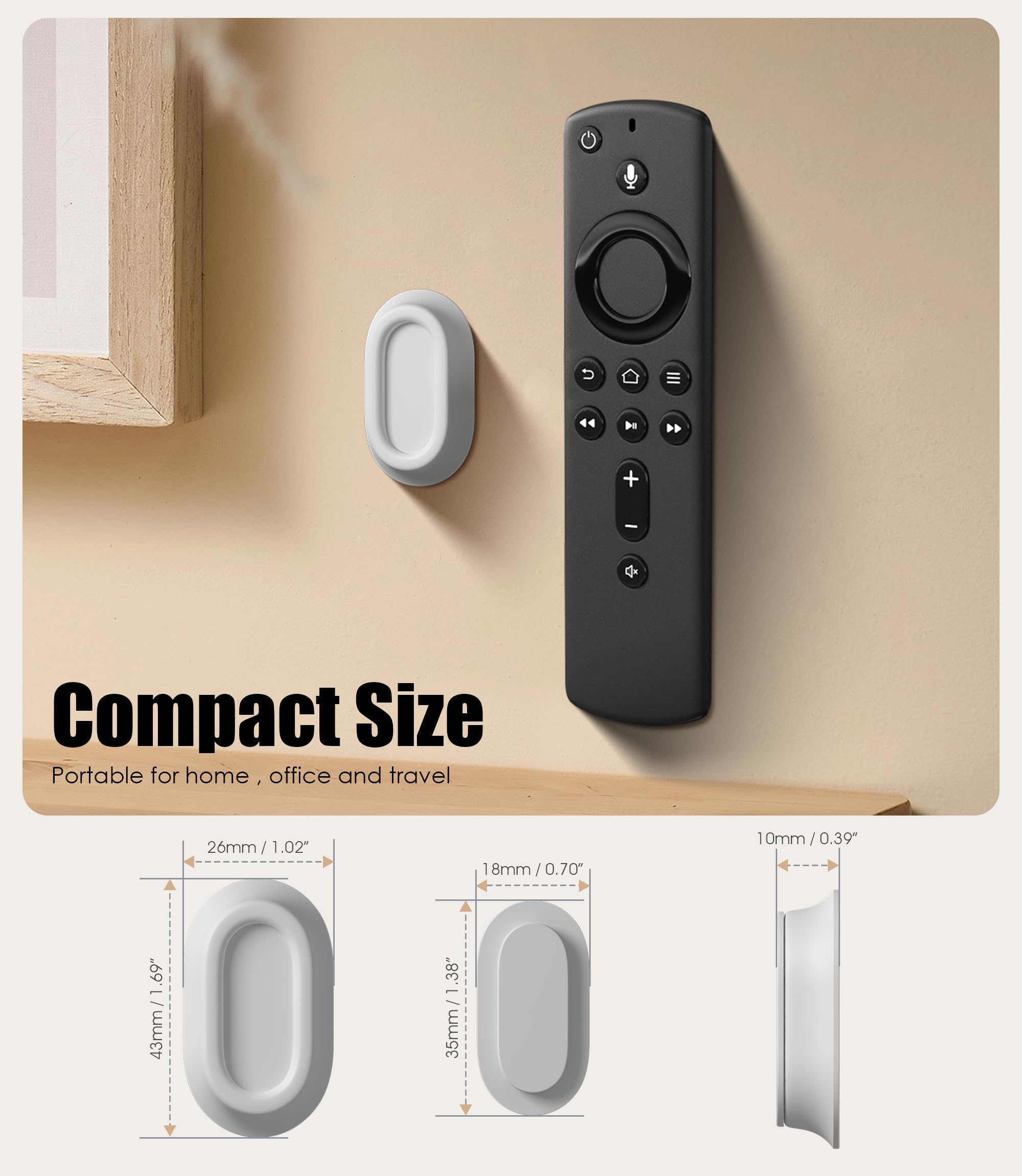 Foto 3 pulgar | Soporte para Control Remoto Nearockle 5 Piezas-Venta Internacional