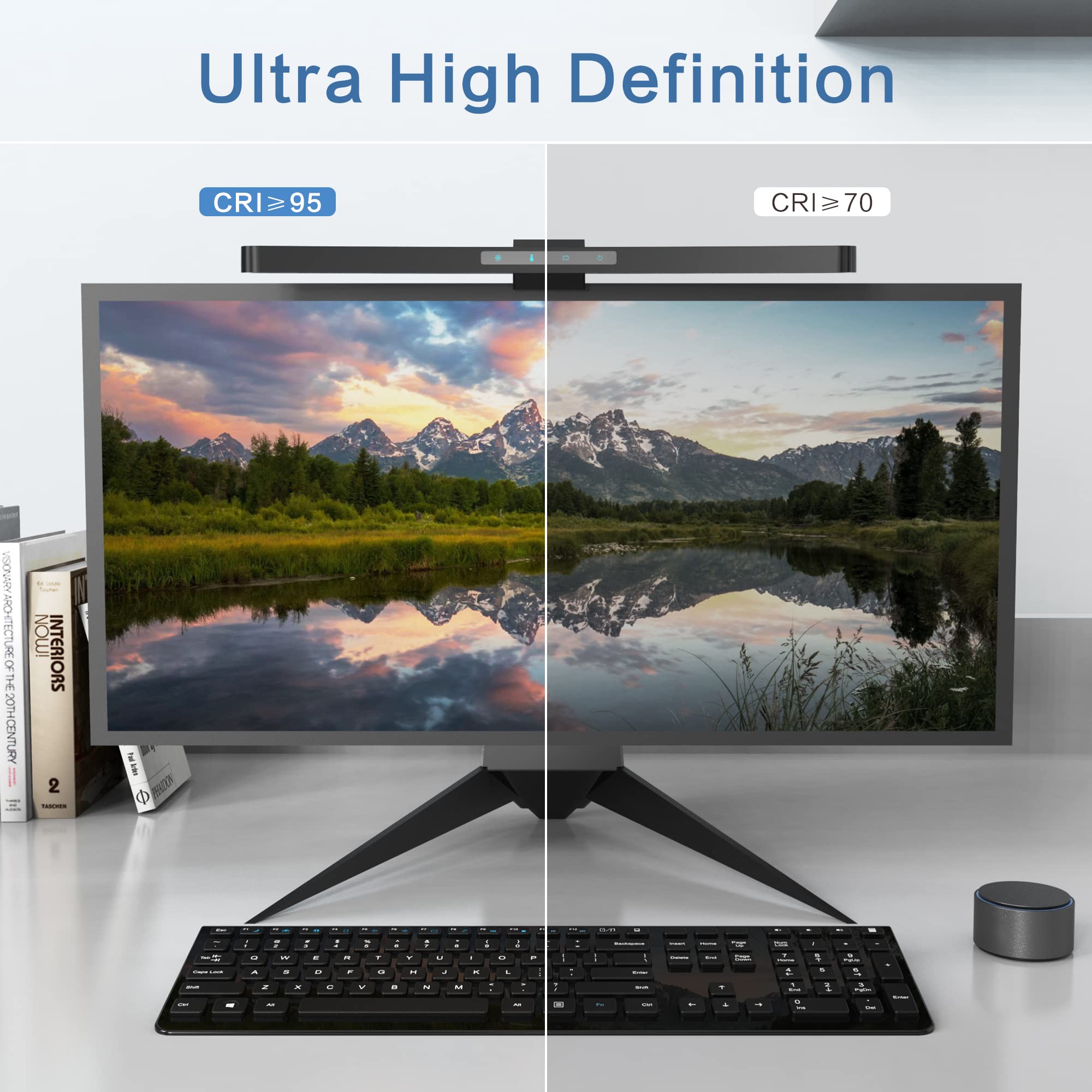Foto 3 | Barra De Luces Onway Curva Para Monitor Con Atenuación Automática Remota - Venta Internacional.