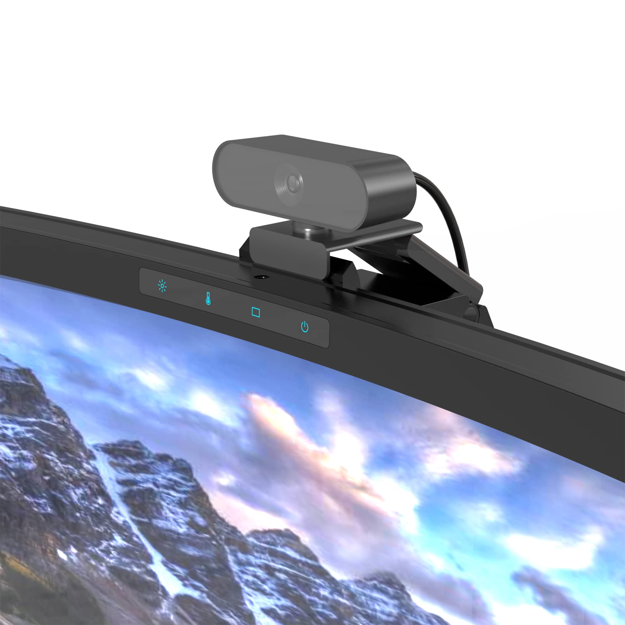 Foto 5 pulgar | Barra De Luces Onway Curva Para Monitor Con Atenuación Automática Remota - Venta Internacional.