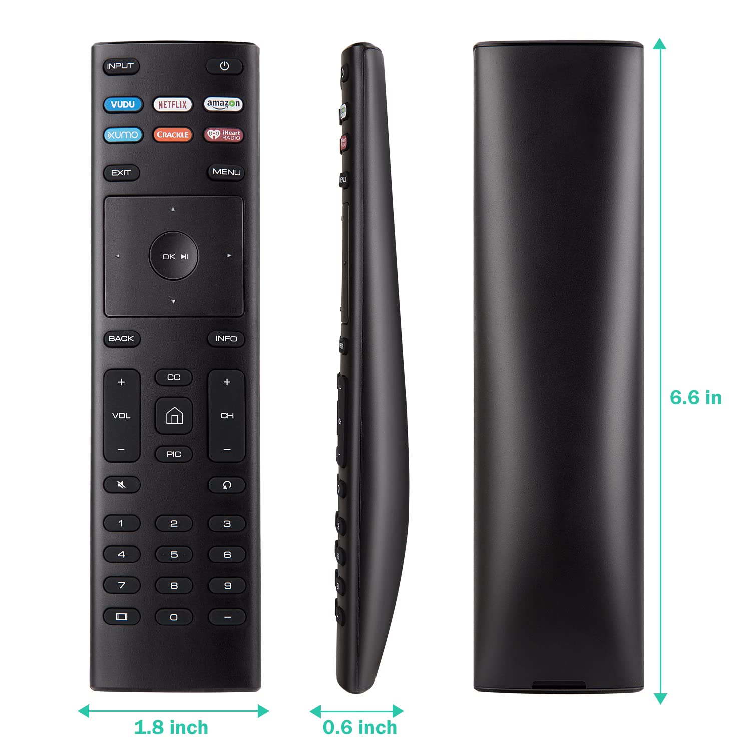 Foto 8 pulgar | Control Remoto Omaic XRT136 de Reemplazo para Vizio Smart TV - Venta Internacional