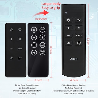 Foto 2 | Control Remoto Bluetooth Para Bose Solo 5 10 15 Serie Ii - Venta Internacional.