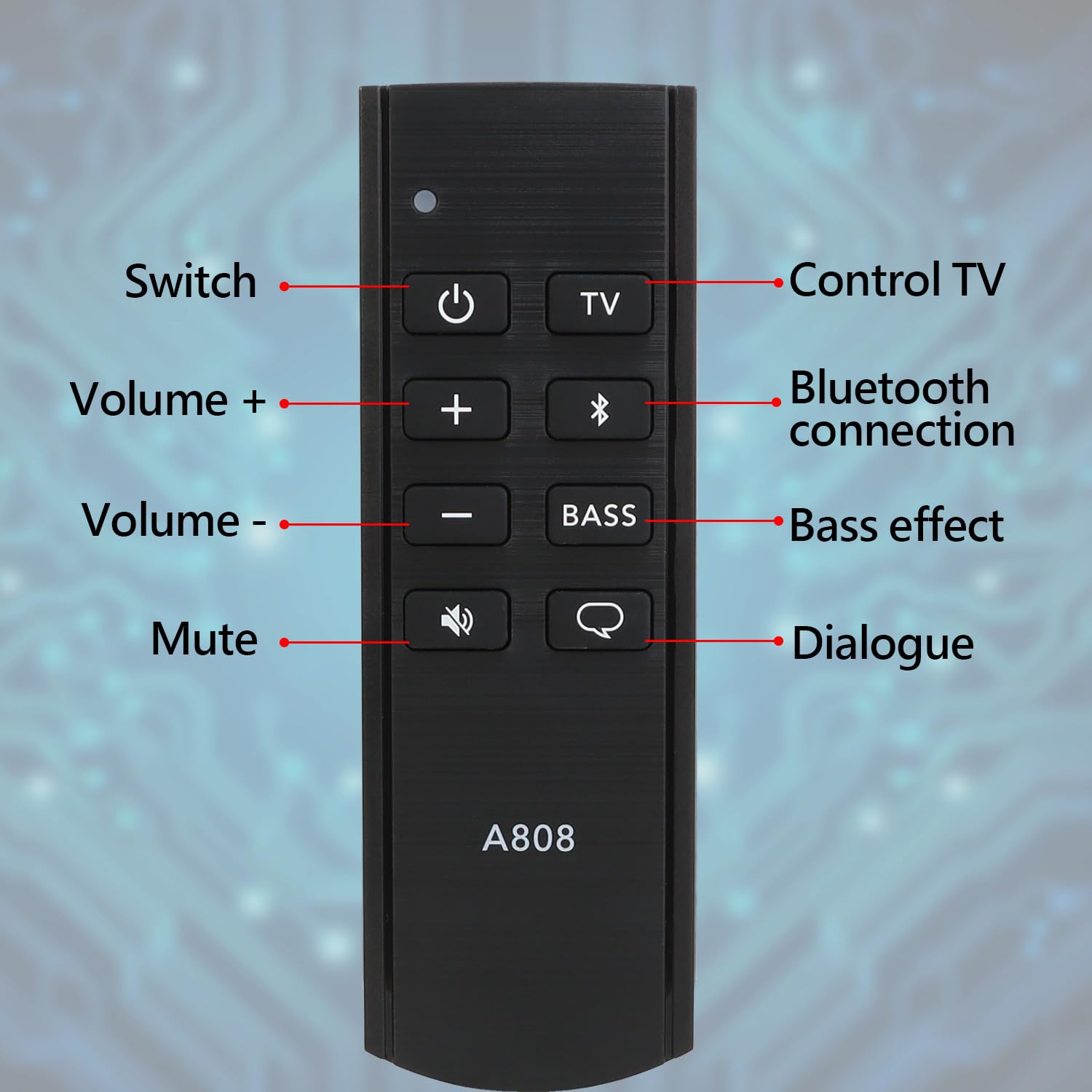 Foto 5 pulgar | Control Remoto Bluetooth Para Bose Solo 5 10 15 Serie Ii - Venta Internacional.