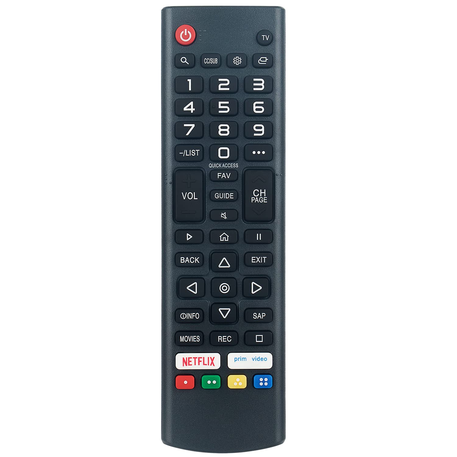 Foto 2 pulgar | Mando A Distancia De Repuesto Zdalamit Akb76037002 Para Tv Rca 4k Uhd Webos - Venta Internacional