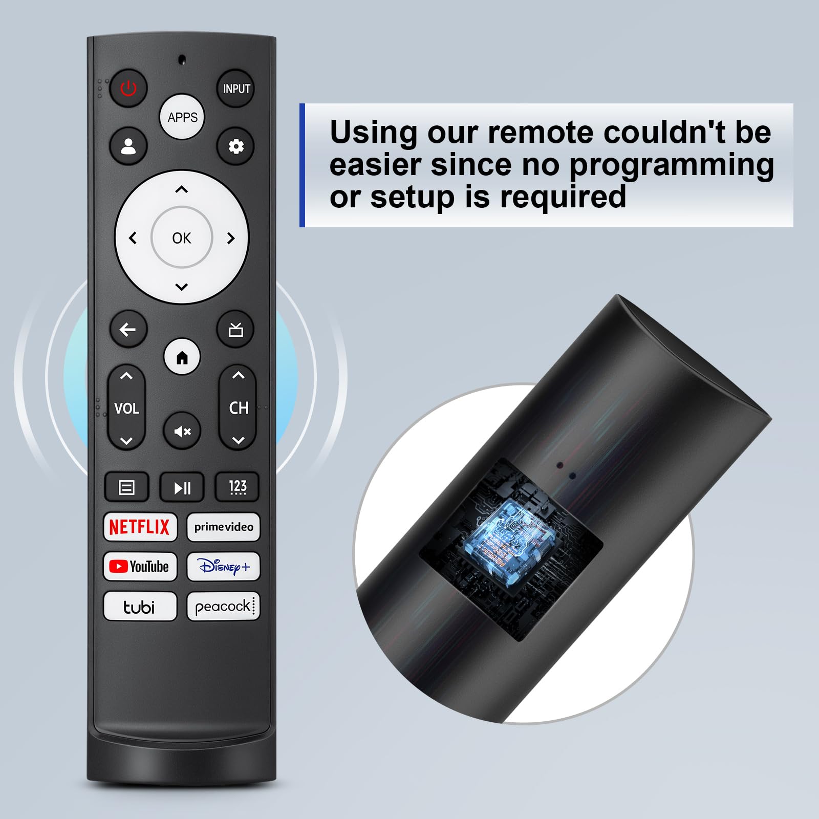 Foto 7 pulgar | Mando a Distancia de Repuesto para Hisense Smart Google TV - Venta Internacional