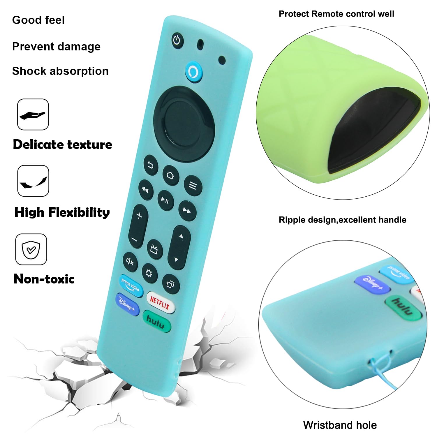 Foto 7 pulgar | Fundas de Silicón Pinowu 2 Piezas para Control de Tv-Venta Internacional