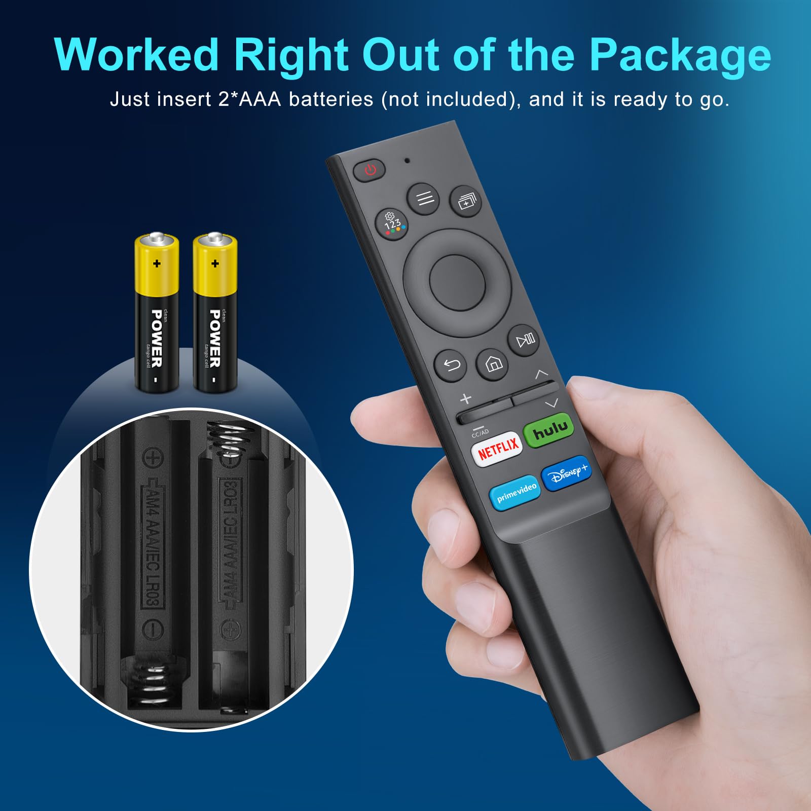 Foto 7 pulgar | Reemplazo de Control Remoto de TV para Samsung BN59-01385A - Venta Internacional