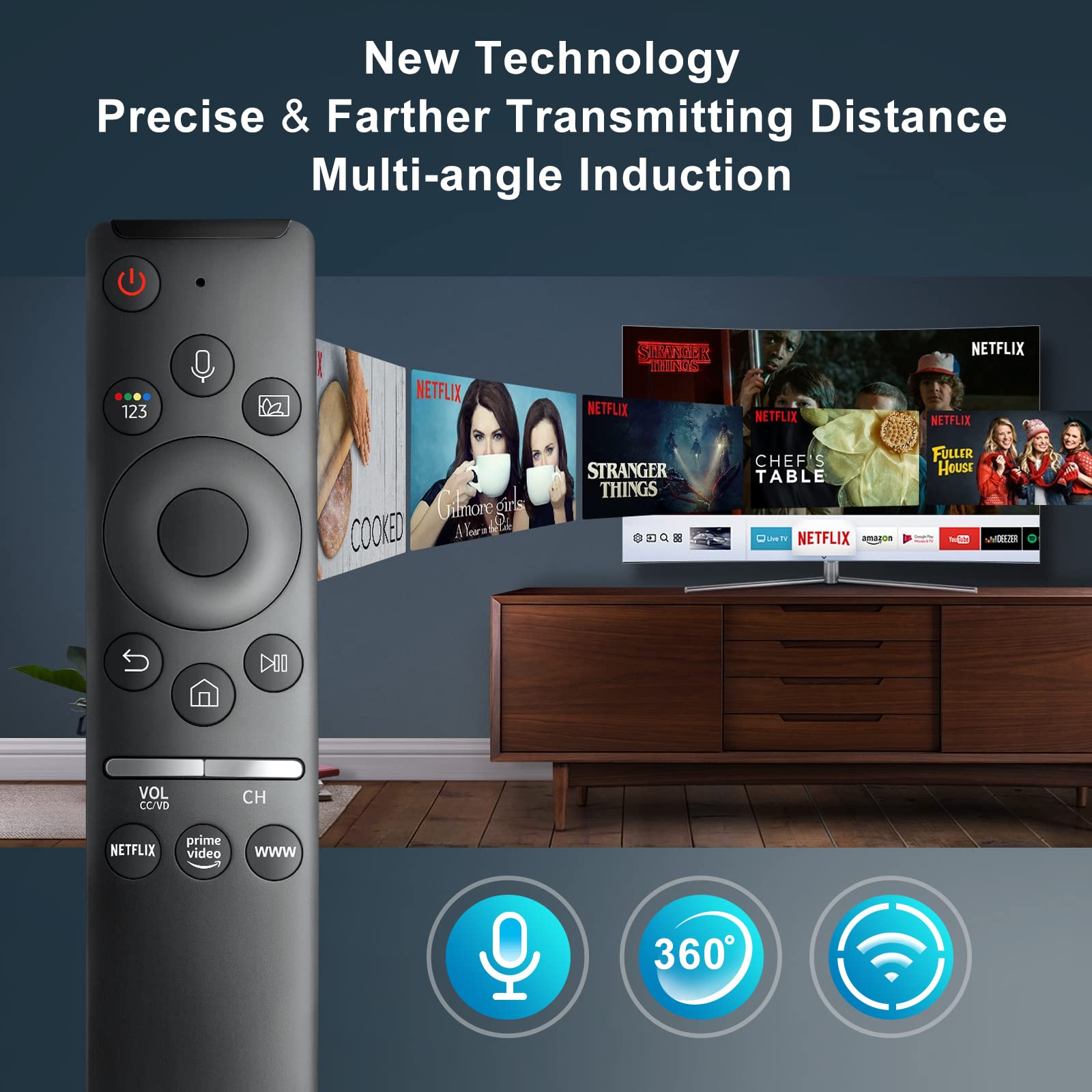 Foto 7 pulgar | Control Remoto Ewo's Compatible con Samsung Smart Tv-Venta Internacional