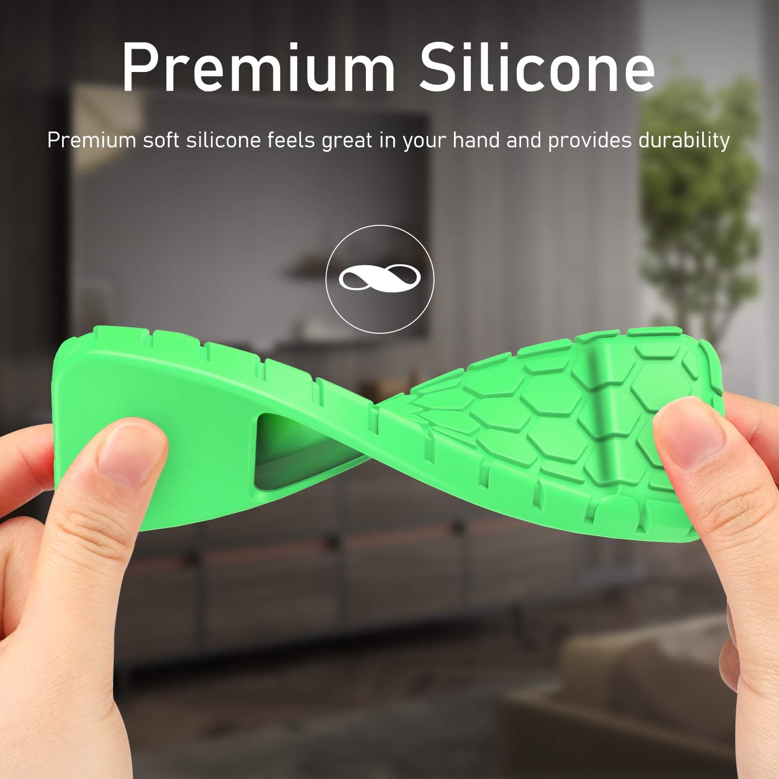 Foto 5 pulgar | Funda Protectora Fintie para Apple Tv 4k/hd Siri Remote Verde - Venta Internacional