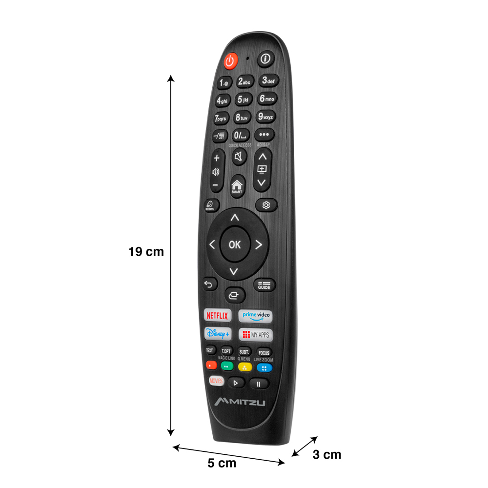 Foto 3 | Control Remoto Mitzu MRC-LG Universal para Smart TV LG