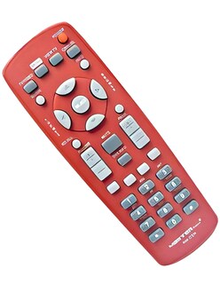 Foto 1 | Control Remoto Para Televisión Satelital (dish) Master Color Rojo