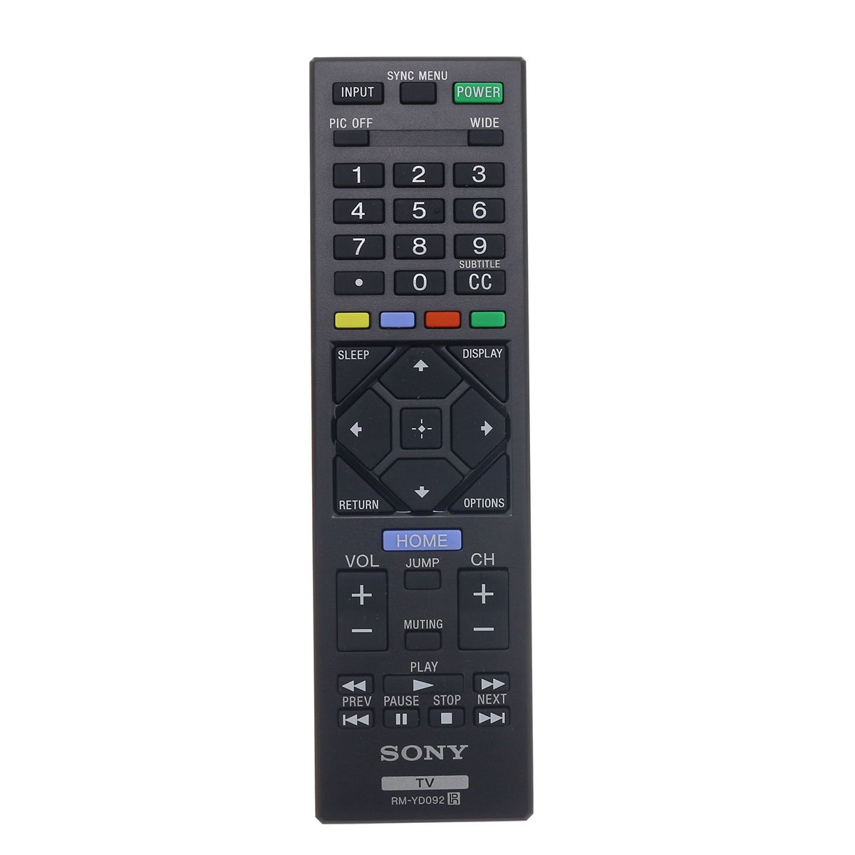Foto 1 | Mando A Distancia Sony Rm-yd092 Original De Fábrica Para Lcd Led 3d - Venta Internacional.