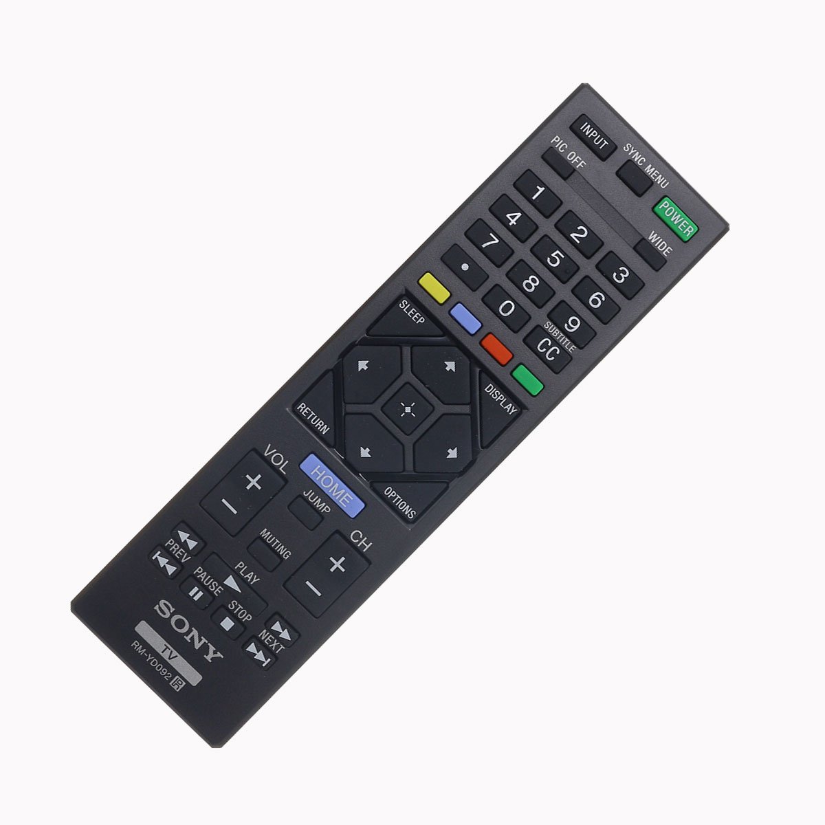 Foto 4 pulgar | Mando A Distancia Sony Rm-yd092 Original De Fábrica Para Lcd Led 3d - Venta Internacional.