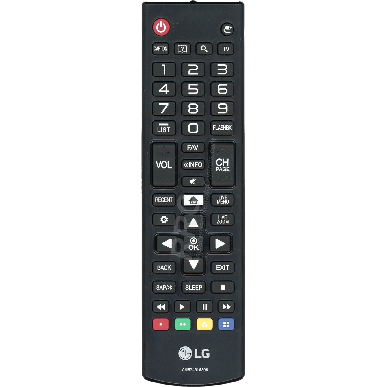 Foto 3 pulgar | Control Remoto De Tv Lg Akb74915305 Para 43-65uh6030 43-65uh6100 - Venta Internacional.