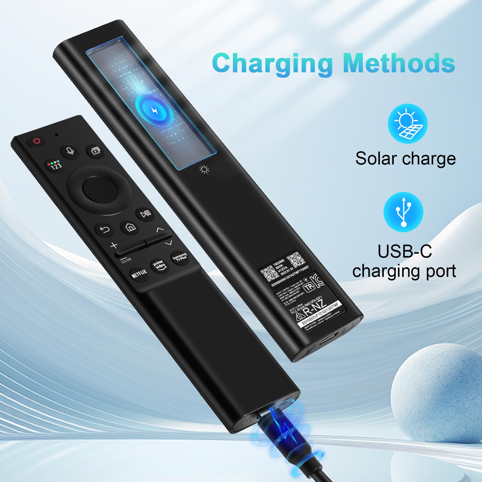 Foto 4 | Control Remoto De Tv Solar Seayoo Bn59-01375a Para Tv Samsung - Venta Internacional.