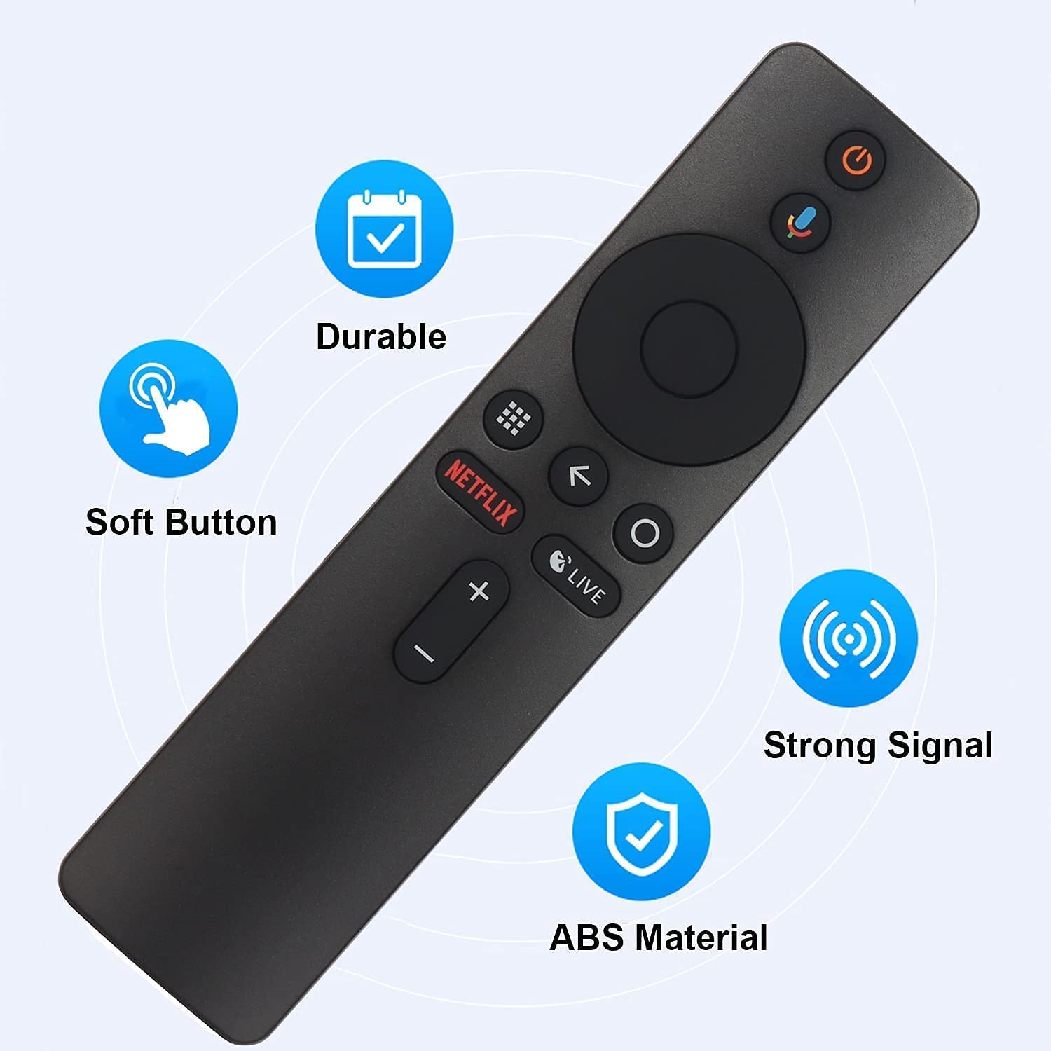 Foto 4 pulgar | Control Remoto Por Voz Meiwell Xmrm-006 Para Xiaomi Mi Box S - Venta Internacional.