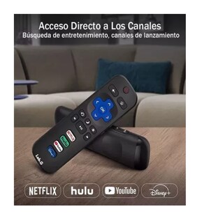 Foto 3 | Control Roku para Hisense Smart Tv 4k con Forro Azul