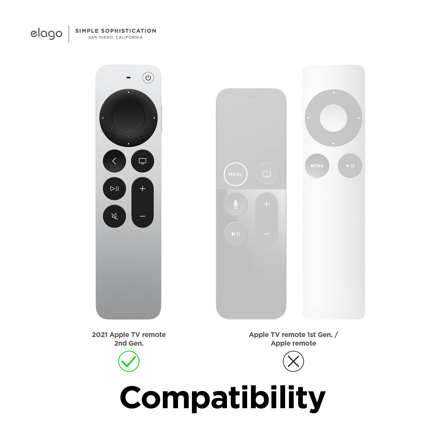 Foto 8 pulgar | Funda Elago R4 Retro Compatible Con Apple Tv Siri Remote - Venta Internacional.