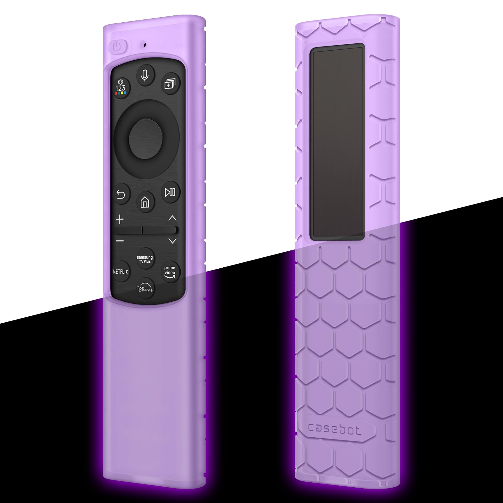 Funda Protectora Fintie Para Samsung Smart Solar Remote Morada - Venta Internacional.