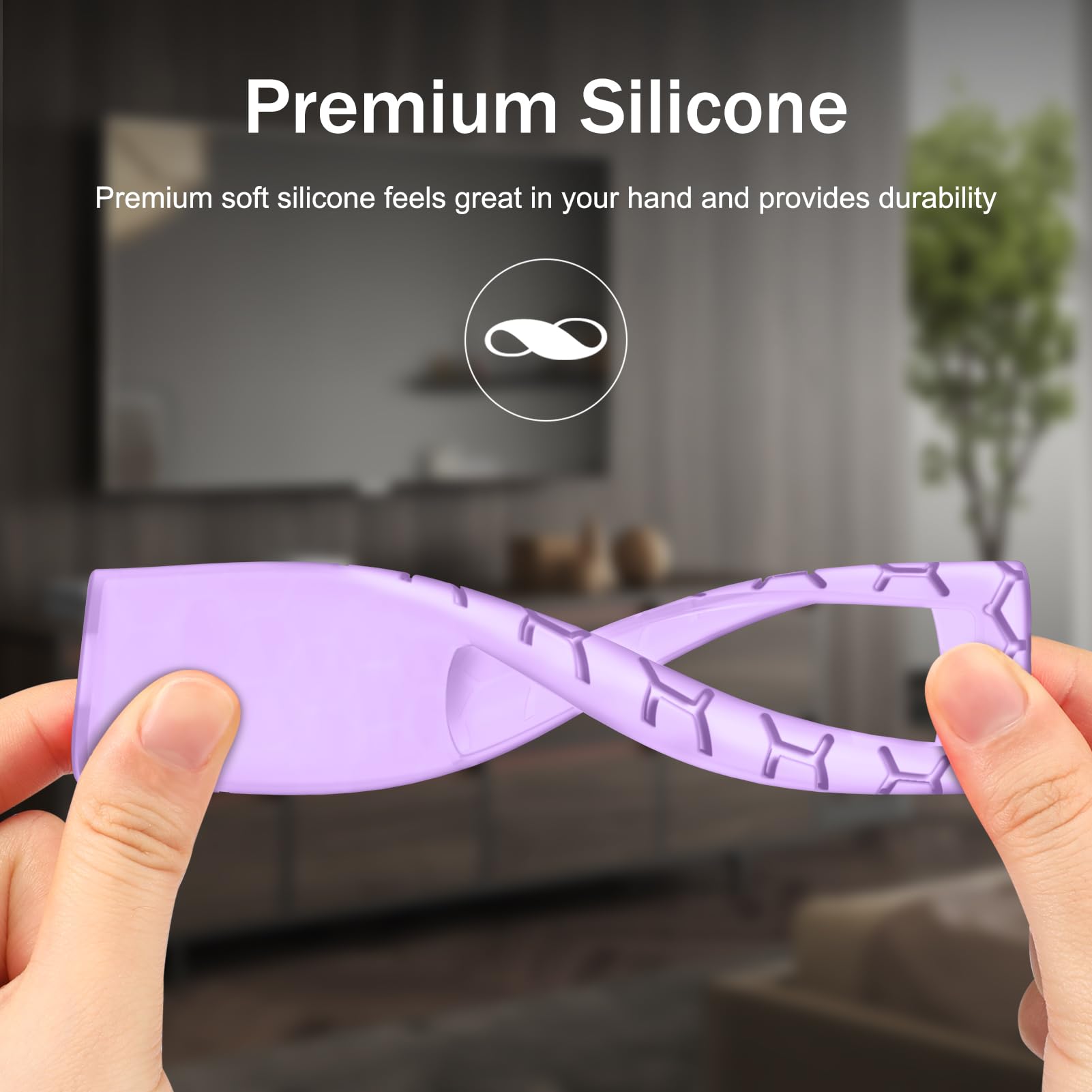 Foto 6 pulgar | Funda Protectora Fintie Para Samsung Smart Solar Remote Morada - Venta Internacional.