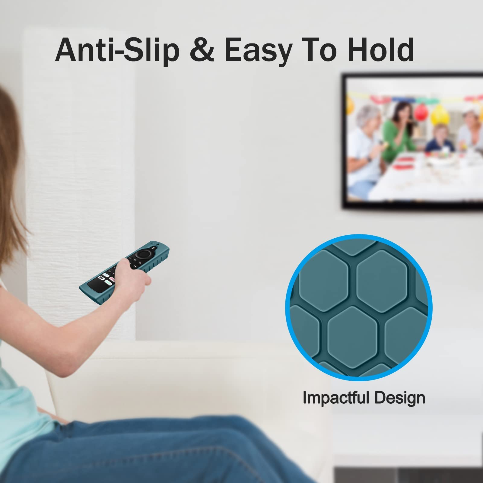 Foto 8 pulgar | Funda De Silicona Con Mando A Distancia Fintie Para Fire Tv Stick 4k Max (2.ª Generación) - Venta Internacional.