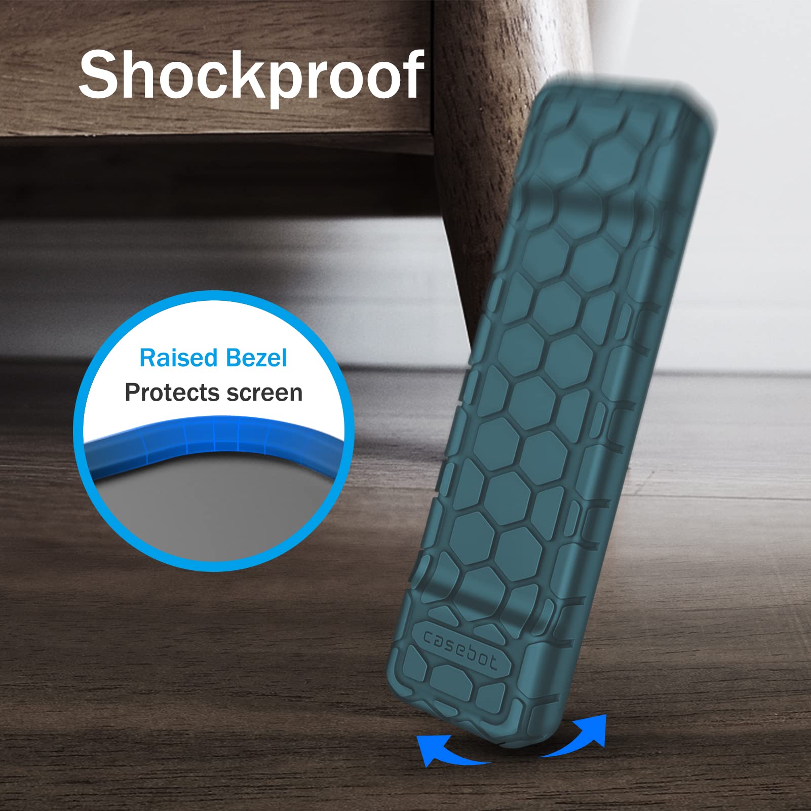 Foto 6 pulgar | Funda Protectora Fintie Para Apple Tv Siri Remote 2021 2022 - Venta Internacional.