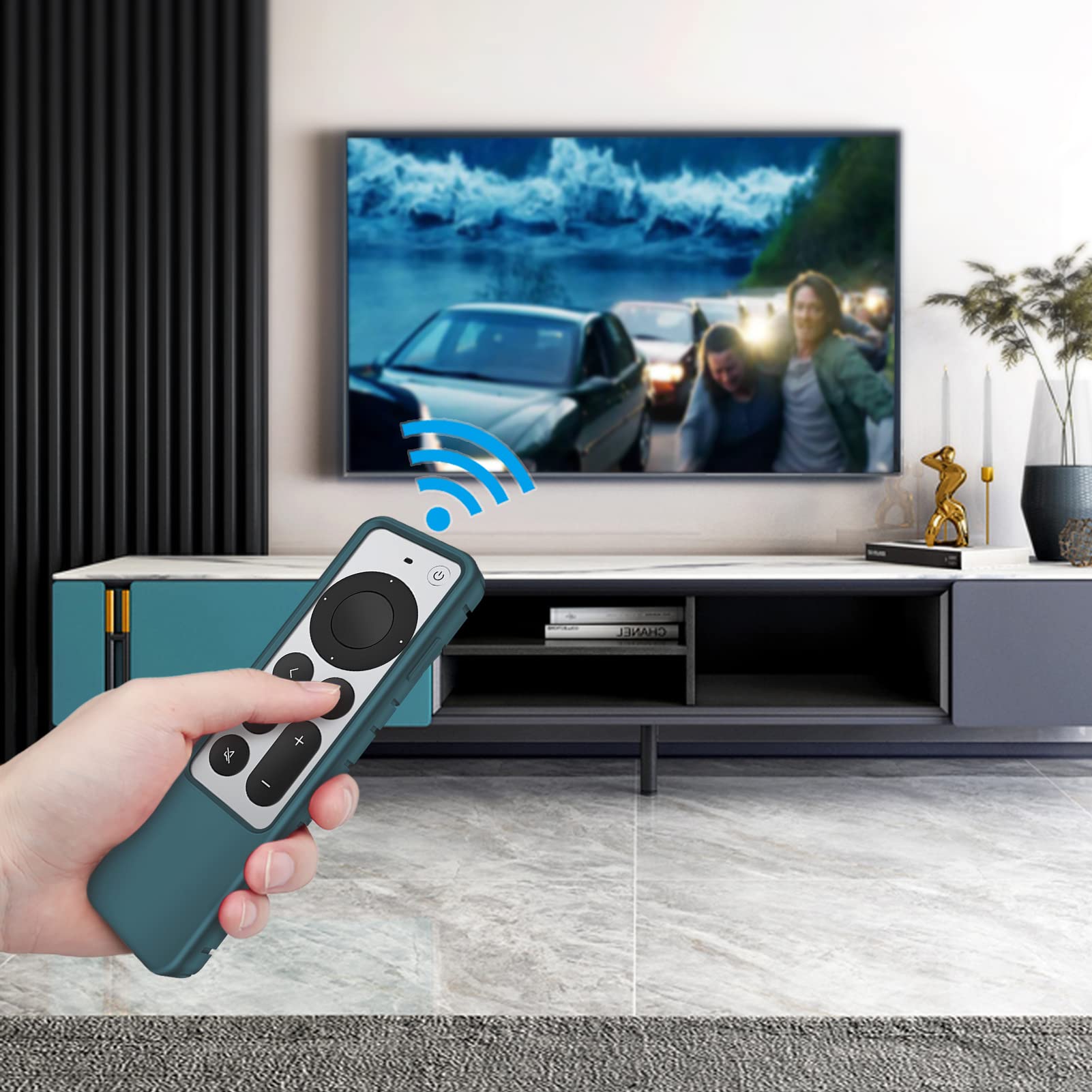 Foto 8 pulgar | Funda Protectora Fintie Para Apple Tv Siri Remote 2021 2022 - Venta Internacional.